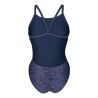 Strój kąpielowy damski Arena Snakeskin Swim Msuit Challengeback