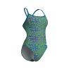 Strój kąpielowy damski Arena Snakeskin Swim Msuit Challengeback