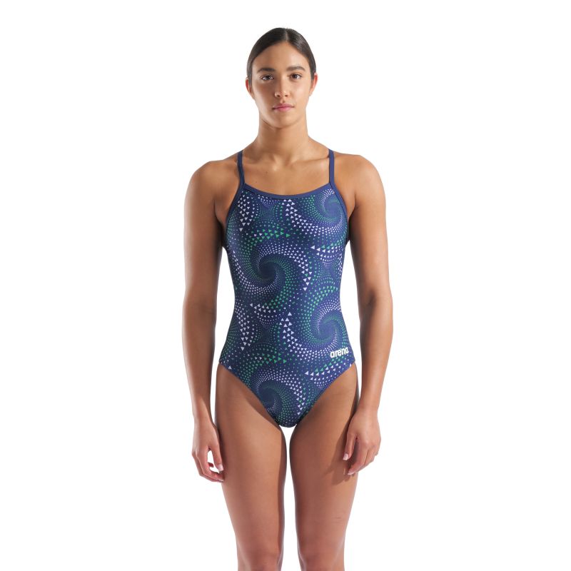 Strój kąpielowy damski Arena Fireflow Swim Msuit Lightdrop Back