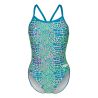 Strój kąpielowy damski Arena Snakeskin Swim Msuit Challengeback