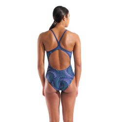 Strój kąpielowy damski Arena Fireflow Swim Msuit Lightdrop Back