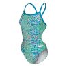 Strój kąpielowy damski Arena Snakeskin Swim Msuit Challengeback