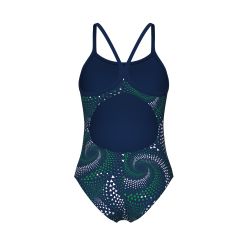 Strój kąpielowy damski Arena Fireflow Swim Msuit Lightdrop Back