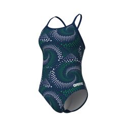 Strój kąpielowy damski Arena Fireflow Swim Msuit Lightdrop Back