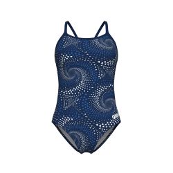 Strój kąpielowy damski Arena Fireflow Swim Msuit Lightdrop Back