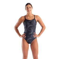 Strój kąpielowy damski Arena Fireflow Swim Msuit Lightdrop Back