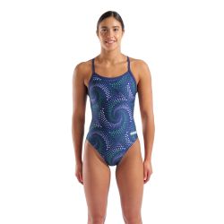 Strój kąpielowy damski Arena Fireflow Swim Msuit Challenge Back