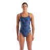 Strój kąpielowy damski Arena Fireflow Swim Msuit Challenge Back