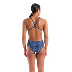Strój kąpielowy damski Arena Fireflow Swim Msuit Challenge Back