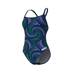 Strój kąpielowy damski Arena Fireflow Swim Msuit Challenge Back