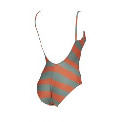 Strój kąpielowy Arena W ALLOVER U BACK ONE PIECE 