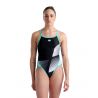 Strój kąpielowy Arena WOMEN'S ARENA ICONS SUPER FLY BACK DIAMONDS