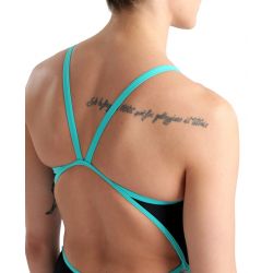 Strój kąpielowy Arena WOMEN'S ARENA ICONS SUPER FLY BACK DIAMONDS