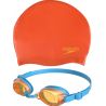 Zestaw czepek okulary pływackie Speedo Jet Junior Swim Set