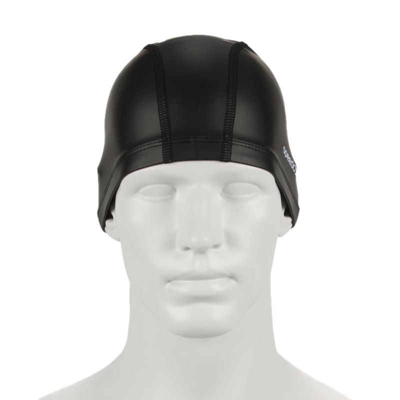 Cuffia Speedo Unisex Bullet Cap, Modello Nero E Argento – Perfetta Per Il Nuoto In Piscina O In Acque Libere